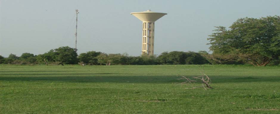 Château d'eau de 200 m³ à 25 m de Thionokh