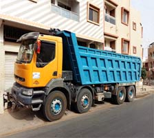 Camion benne