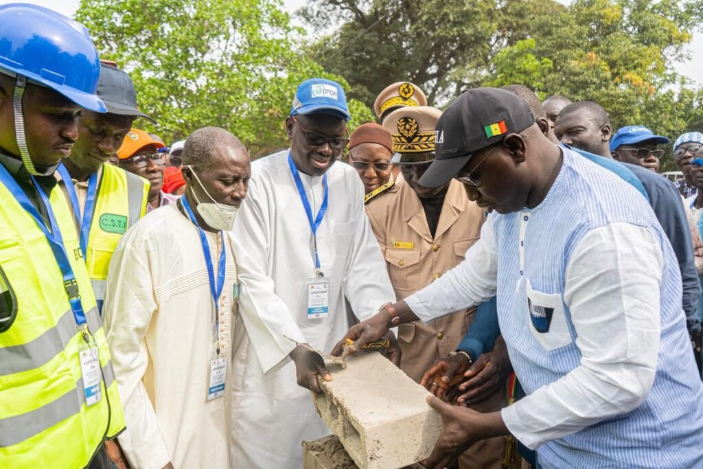 Lancement officiel des travaux à Kabadio